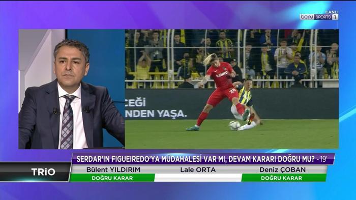 Fenerbahçe-Gaziantep FK maçını Deniz Çoban yorumladı: Penaltıyı atladı