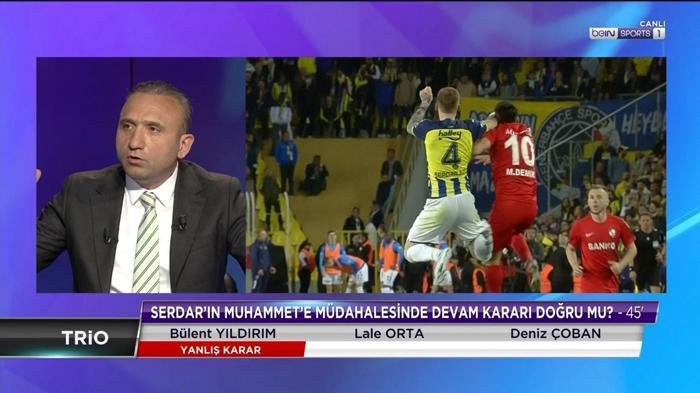 Fenerbahçe-Gaziantep FK maçını Deniz Çoban yorumladı: Penaltıyı atladı