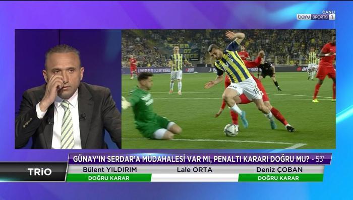 Fenerbahçe-Gaziantep FK maçını Deniz Çoban yorumladı: Penaltıyı atladı