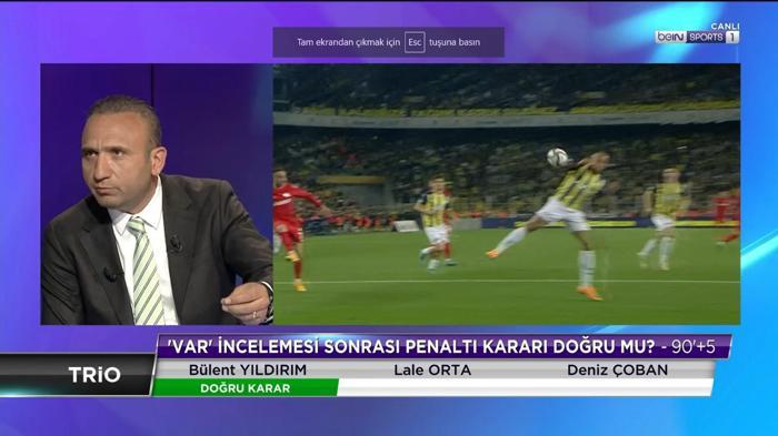 Fenerbahçe-Gaziantep FK maçını Deniz Çoban yorumladı: Penaltıyı atladı