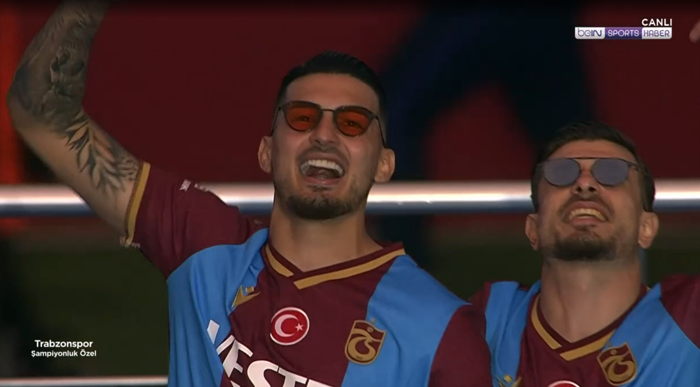 İşte Trabzonsporun şampiyonluk forması Uğurcan Çakır ve Dorukhan Toközden muhteşem performans