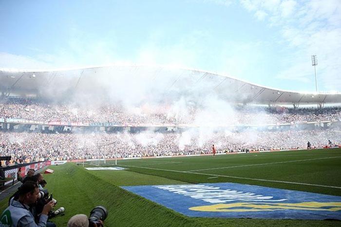 Şampiyon Trabzonspor kupasını İstanbulda da kaldırdı