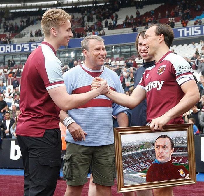 West Ham Unitedın kaptanı Mark Nobleın duygusal vedası
