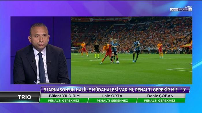 Galatasaray-Adana Demirspor maçını Deniz Çoban yorumladı: Sarı kart deyip geçmemek lazım