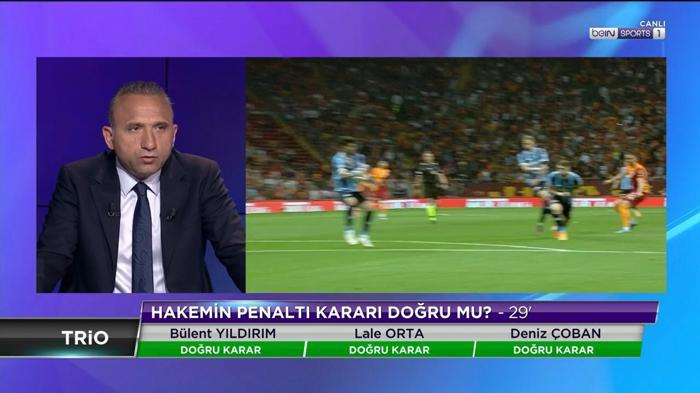 Galatasaray-Adana Demirspor maçını Deniz Çoban yorumladı: Sarı kart deyip geçmemek lazım