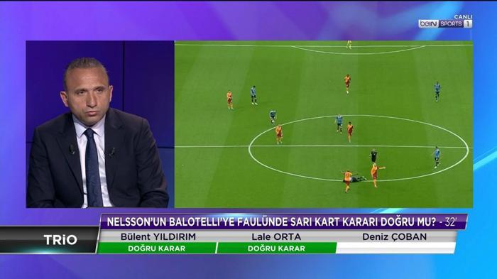 Galatasaray-Adana Demirspor maçını Deniz Çoban yorumladı: Sarı kart deyip geçmemek lazım