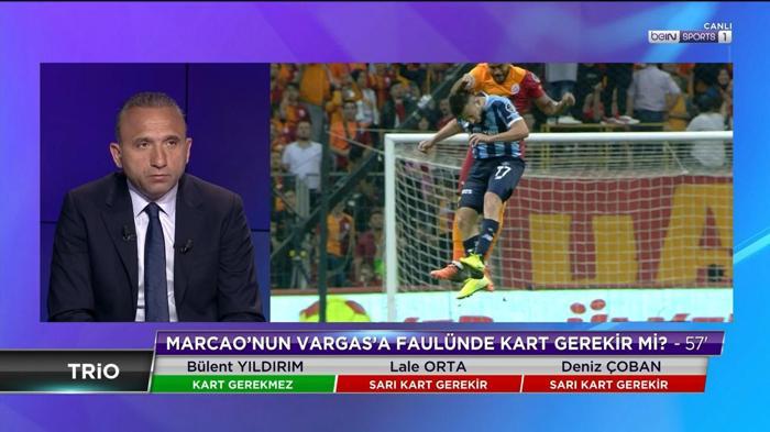 Galatasaray-Adana Demirspor maçını Deniz Çoban yorumladı: Sarı kart deyip geçmemek lazım