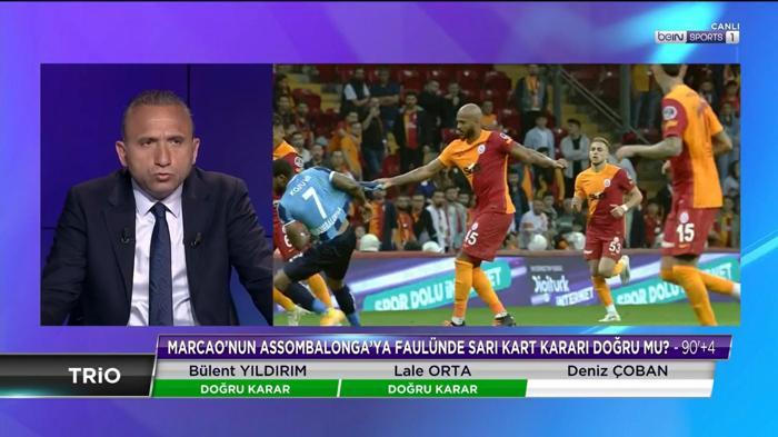 Galatasaray-Adana Demirspor maçını Deniz Çoban yorumladı: Sarı kart deyip geçmemek lazım