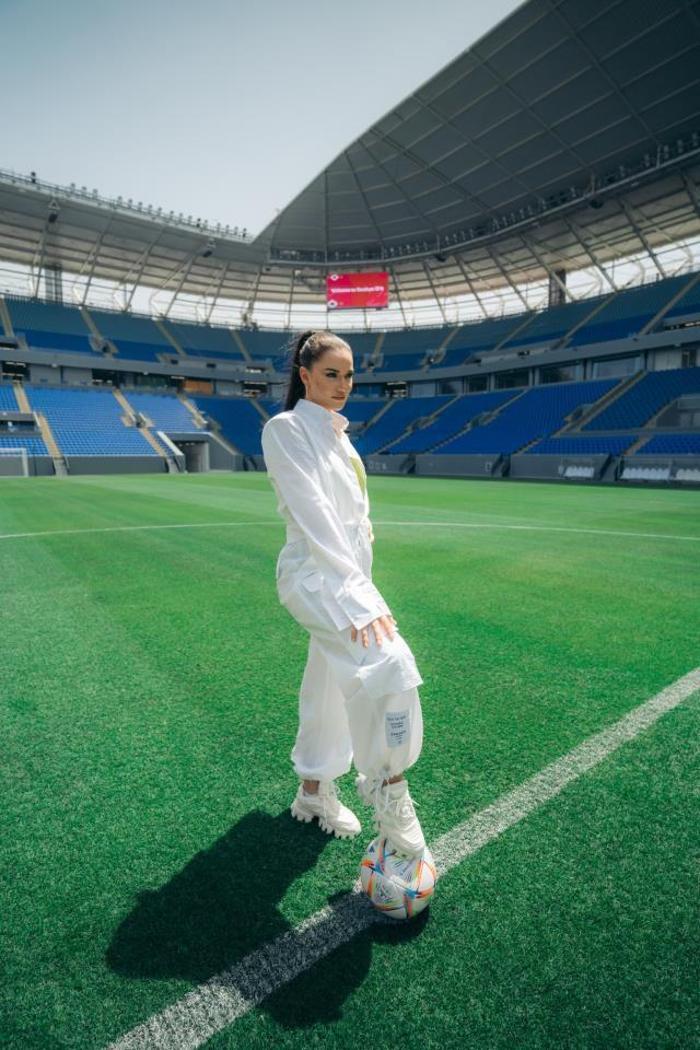 Fahriye Evcen, Dünya Kupasının yapılacağı Katarda