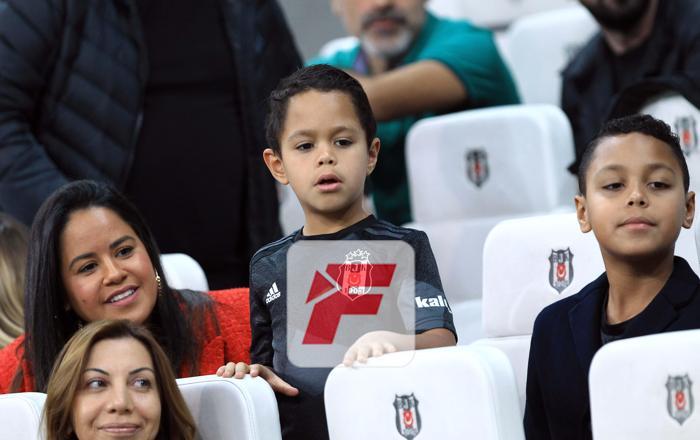 Vodafone Parkta Beşiktaşa sürpriz ziyaretçi Marcelo...