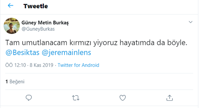 Lens kırmızı kart gördü Beşiktaş taraftarı çıldırdı