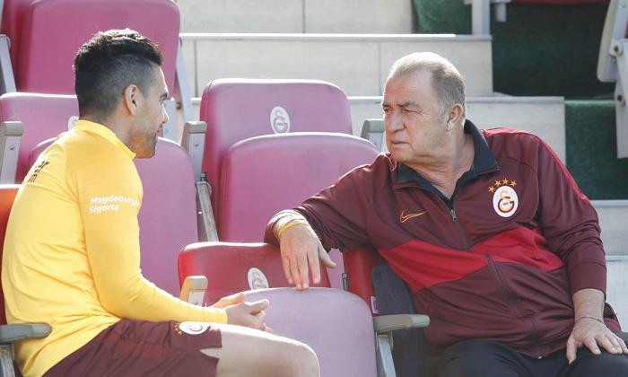 Fatih Terim ve Falcao Fotoğraf bugün çekildi...