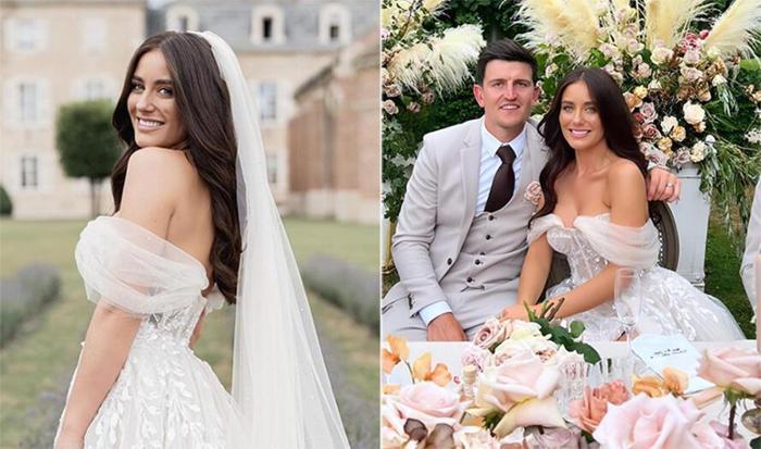 Harry Maguire çocuklarının annesi Fern Hawkins ile evlendi