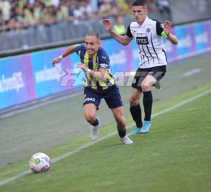 Kadıköy değil Graz Fenerbahçe-Partizan maçı dolu tribünler önünde oynandı