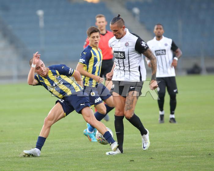 Kadıköy değil Graz Fenerbahçe-Partizan maçı dolu tribünler önünde oynandı