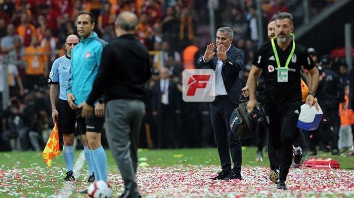 Galatasaray - Beşiktaş derbisinden ekrana yansımayanlar