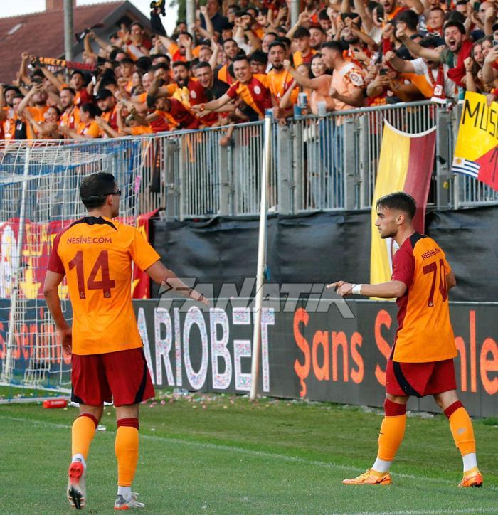 Galatasarayda Yunus Akgün resitali Galibiyeti şovla getirdi
