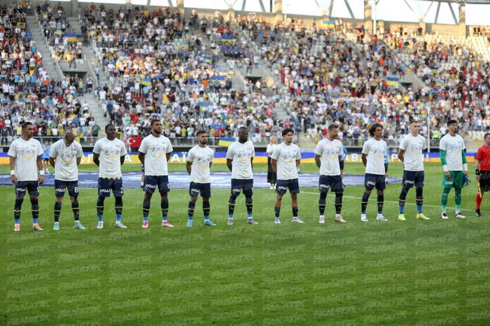 Dinamo Kiev-Fenerbahçe maçından kareler