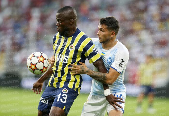 Dinamo Kiev-Fenerbahçe maçından kareler