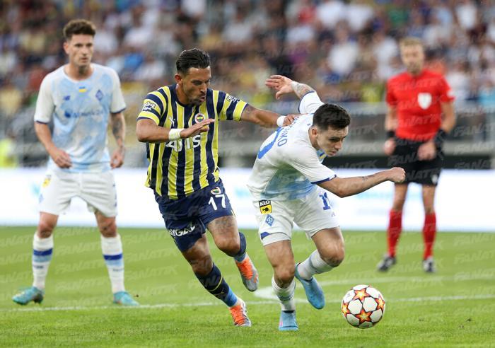Dinamo Kiev-Fenerbahçe maçından kareler