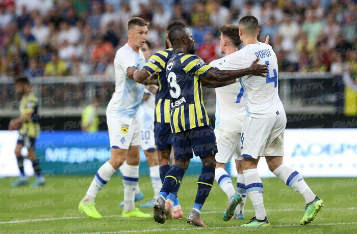 Dinamo Kiev-Fenerbahçe maçından kareler