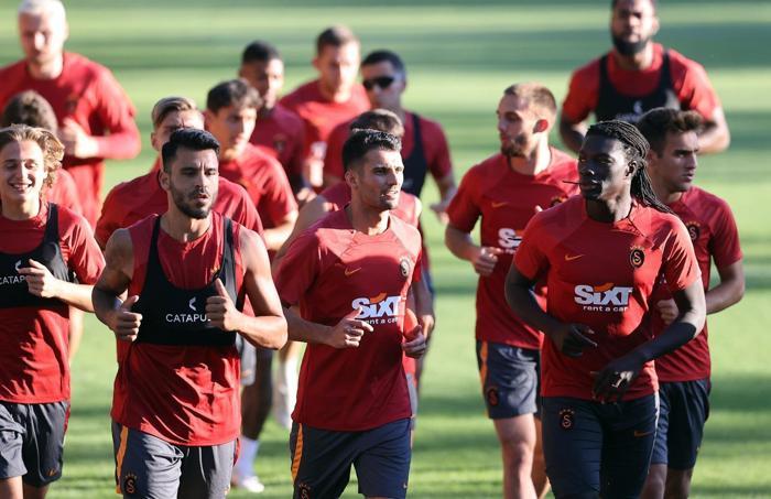 Galatasaray haberi: Haris Seferovic ve Leo Dubois ilk antrenmanlarına çıktılar