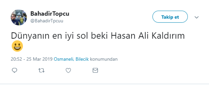 Hasan Ali Kaldırımın golü sosyal medyayı salladı