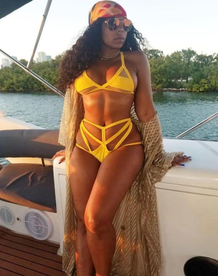Usain Bolt, Ashanti ile çılgınca eğlendi