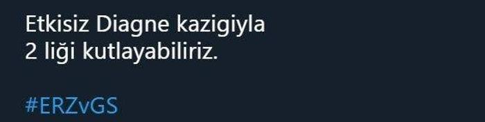 Galatasaray taraftarı Mbaye Diagneyi eleştirdi