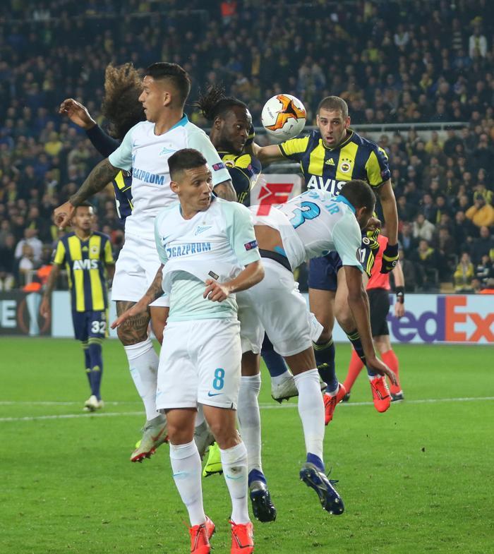 Fenerbahçe-Zenit maçında sürpriz isim Bakın kim çıktı...