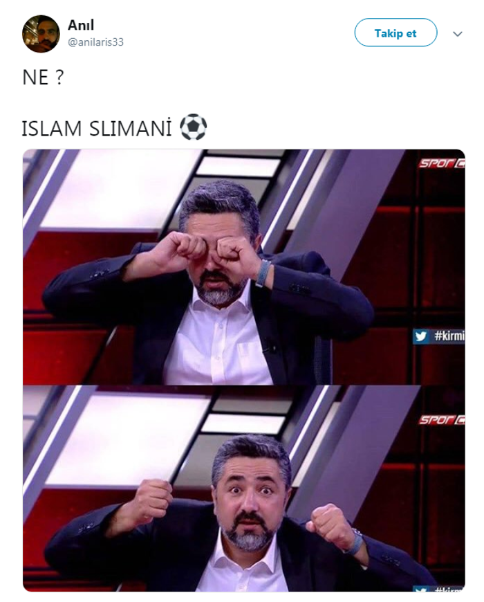İslam Slimani attı, Fenerbahçeli taraftarlar şaştı kaldı