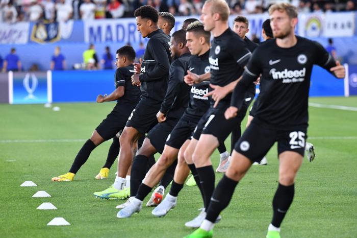 Real Madrid - Eintracht Frankfurt Süper Kupa maçından kareler