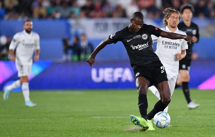 Real Madrid - Eintracht Frankfurt Süper Kupa maçından kareler