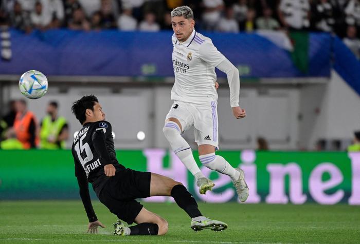 Real Madrid - Eintracht Frankfurt Süper Kupa maçından kareler