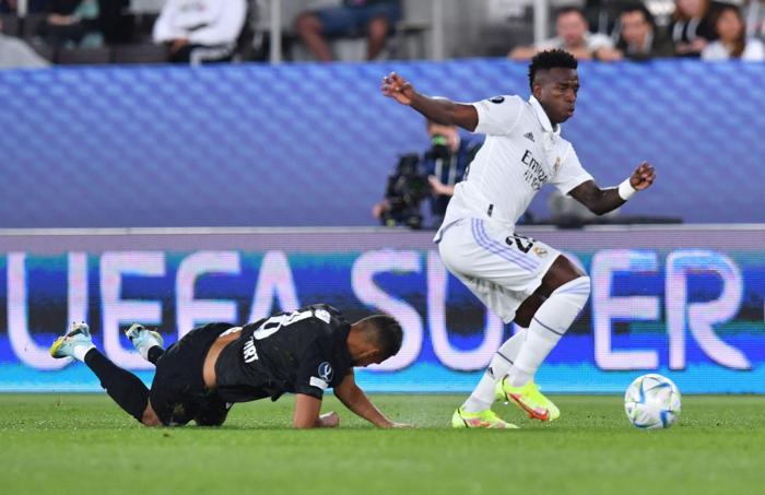 Real Madrid - Eintracht Frankfurt Süper Kupa maçından kareler