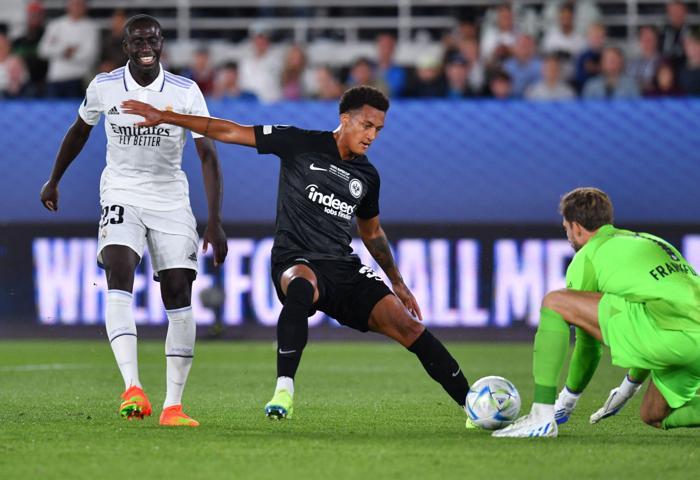 Real Madrid - Eintracht Frankfurt Süper Kupa maçından kareler