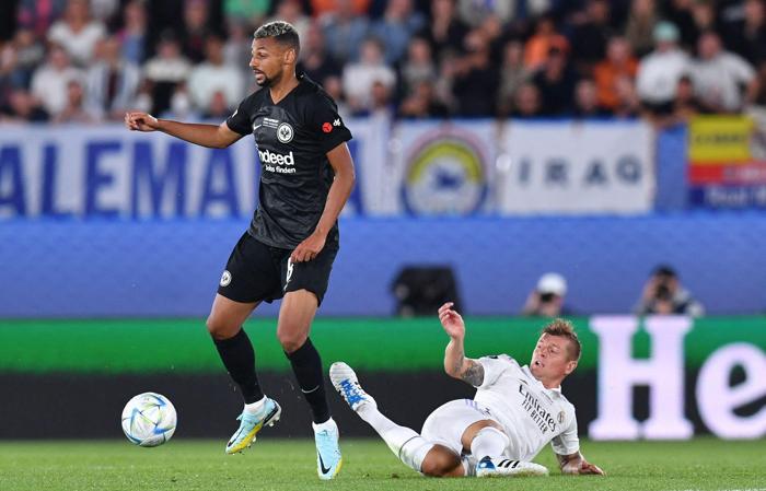 Real Madrid - Eintracht Frankfurt Süper Kupa maçından kareler