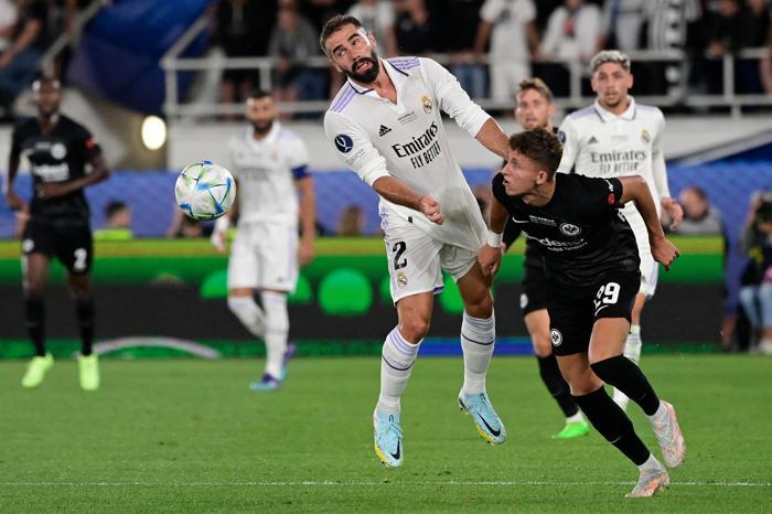 Real Madrid - Eintracht Frankfurt Süper Kupa maçından kareler
