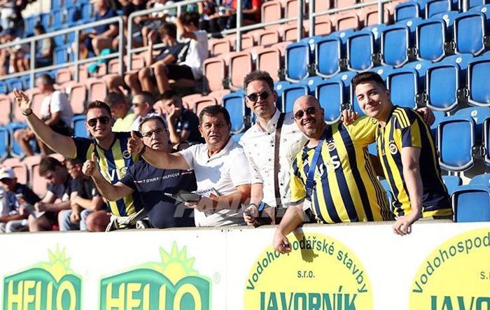 Slovacko - Fenerbahçe maçından kareler