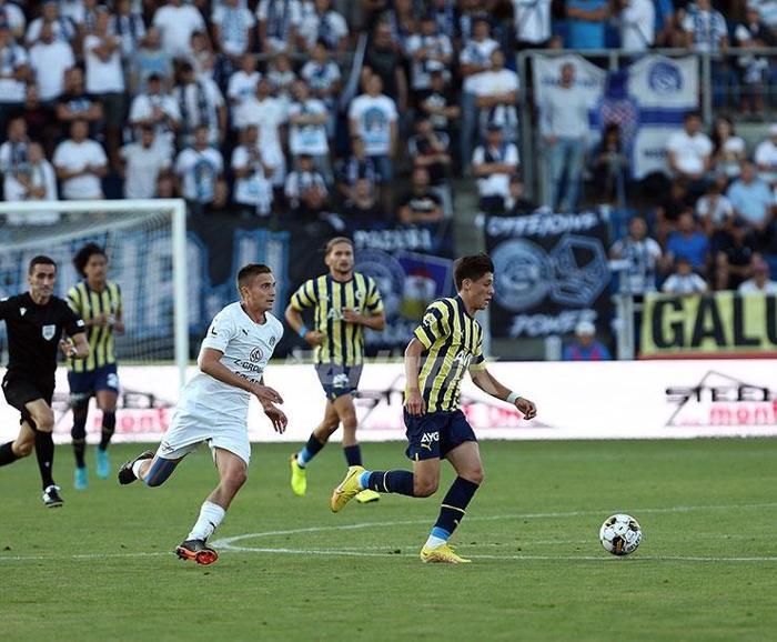 Slovacko - Fenerbahçe maçından kareler