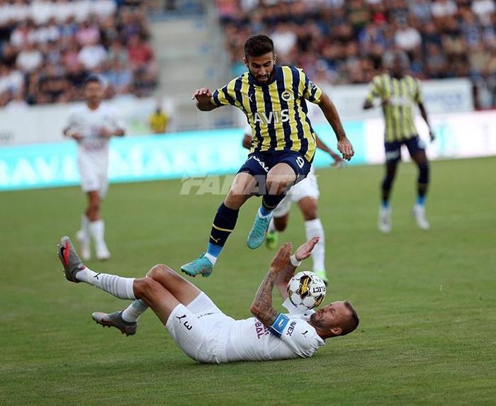 Slovacko - Fenerbahçe maçından kareler