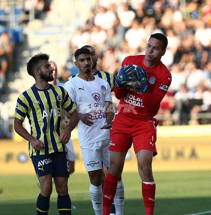 Slovacko - Fenerbahçe maçından kareler