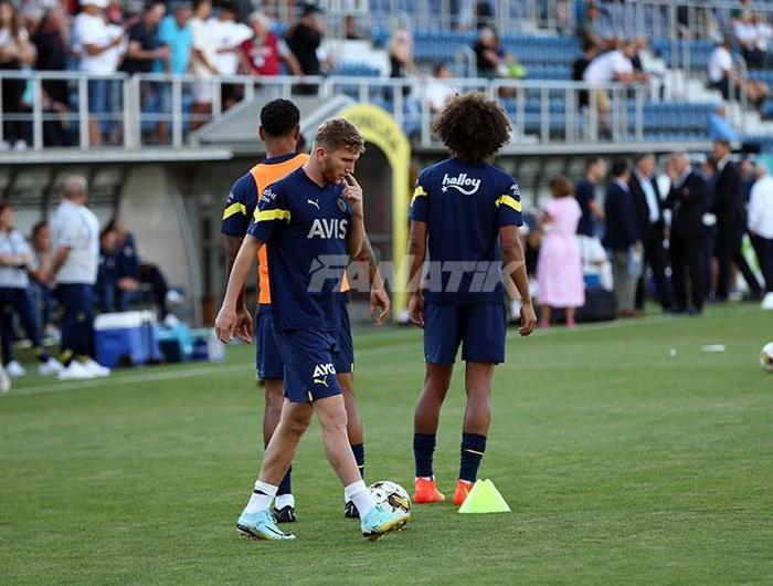Slovacko - Fenerbahçe maçından kareler
