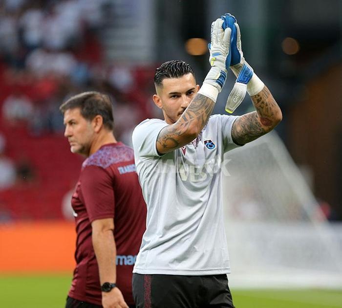 Kopenhag - Trabzonspor maçından kareler