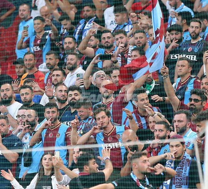 Kopenhag - Trabzonspor maçından kareler
