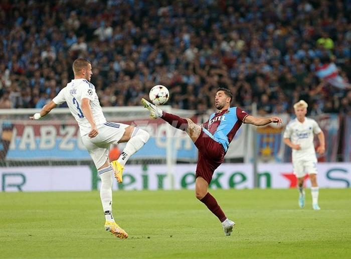 Kopenhag - Trabzonspor maçından kareler