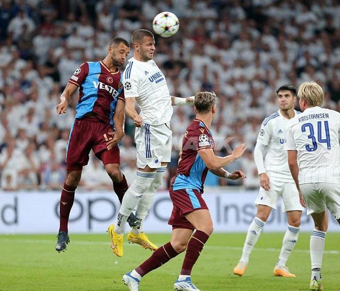 Kopenhag - Trabzonspor maçından kareler