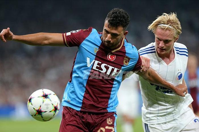 Kopenhag - Trabzonspor maçından kareler