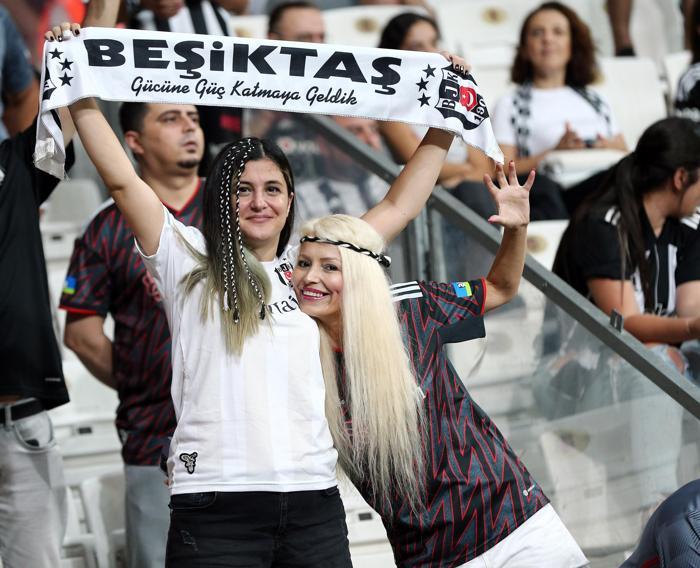 Beşiktaş - Karagümrük maçından renkli kareler