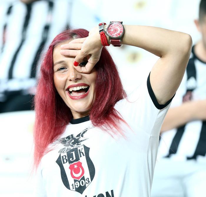 Beşiktaş - Karagümrük maçından renkli kareler